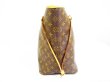 Photo3: LOUIS VUITTON Mon Monogram Leather Brown Tote Bag Neverfull GM #6684