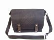 Photo1: LOUIS VUITTON Damier Geant Canvas Black Messenger&Crossbody Bag Loup #6703