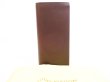 Photo1: LOUIS VUITTON Nomade Leather Dark Brown Long Wallet Portefeuille Brazza #6706