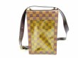 Photo2: LOUIS VUITTON Damier Leather Brown Crossbody Bag Purse Portobello #6707