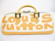 Photo2: LOUIS VUITTON Graffiti Beige 2001 Limited Hand Bag Alma Horizontal #6708