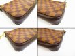 Photo6: LOUIS VUITTON Damier Leather Brown Accessories Pouch Pochette #6741