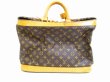 Photo2: LOUIS VUITTON Monogram Leather Brown Duffle Bag Hand Bag Cruiser Bag 40 #6746