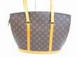 Photo2: LOUIS VUITTON Monogram Leather Brown Tote&Shoppers Bag Babylone #6748