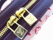 Photo9: LOUIS VUITTON Monogram Mini Canvas Red Hand Bag Purse Josephine PM #6775