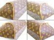 Photo6: LOUIS VUITTON Monogram Leather Brown Hand Bag Purse Ellipse MM #6881