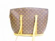 Photo2: LOUIS VUITTON Monogram Leather Brown Tote&Shoppers Bag Babylone #6903