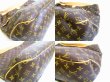 Photo6: LOUIS VUITTON Monogram Leather Brown Shoulder Bag Hobo Delightful GM #6909