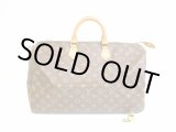 Photo: LOUIS VUITTON Monogram Leather Brown Hand Bag Purse Speedy40 #6919