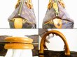 Photo7: LOUIS VUITTON Monogram Leather Brown Hand Bag Purse Speedy40 #6919