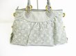 Photo2: LOUIS VUITTON Monogram Denim Gray Hand Bag W/strap Neo Cabby MM #6953