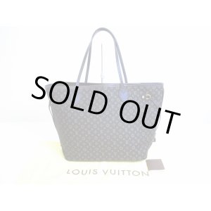 Photo: LOUIS VUITTON Monogram Canvas Idylle Dark Brown Tote Bag Neverfull MM #6957