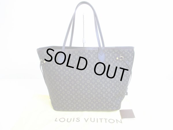 Photo1: LOUIS VUITTON Monogram Canvas Idylle Dark Brown Tote Bag Neverfull MM #6957