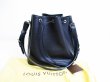 Photo1: LOUIS VUITTON Epi Leather Black Shoulder Bag Purse Petite Noe #6990