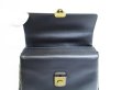 Photo8: BOTTEGA VENETA Nero Calf Sall Piazza Bag Hand Bag Purse W/strap #6999
