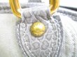 Photo11: LOUIS VUITTON Monogram Denim Gray Hand Bag W/strap Neo Cabby MM #7002