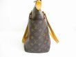 Photo4: LOUIS VUITTON Monogram Leather Brown Tote&Shoppers Bag Totally MM #7011