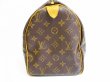 Photo3: LOUIS VUITTON Monogram Leather Brown Hand Bag Purse Speedy30 #7012