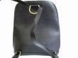 Photo2: LOUIS VUITTON Epi Leather Black Backpack Bag Purse Gobelins #7033