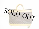 Photo: LOUIS VUITTON Monogram Leather Brown Duffle Bag Hand Bag Cruiser Bag 40 #7040