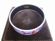 Photo10: HERMES Enamel Bangle Bracelet Blue Multicolor Emaiyu GM #7043