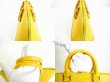 Photo7: LOUIS VUITTON Epi Yellow Leather Hand Bag Purse Alma #7049