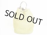 Photo: BOTTEGA VENETA Hemp and Leather Drawstring Shoulder Bag Hand Bag #7053