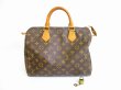 Photo1: LOUIS VUITTON Monogram Leather Brown Hand Bag Purse Speedy30 #7063