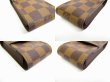 Photo6: LOUIS VUITTON Damier Brown Leather Cigarette Case Tabacco Case #7069