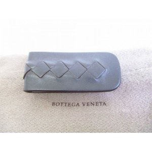 Photo: BOTTEGA VENETA Leather Dark Brown Magnetic Money Clip #7093