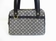 Photo2: LOUIS VUITTON Monogram Mini Black Canvas Hand Bag Purse Josephine PM #7116