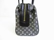 Photo4: LOUIS VUITTON Monogram Mini Black Canvas Hand Bag Purse Josephine PM #7116