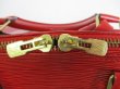 Photo9: LOUIS VUITTON Epi Red Leather Duffle Bag Gym Bag Purse Keepall 50 #7123