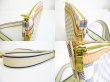 Photo7: LOUIS VUITTON Azur White Leather Crossbody Bag Purse Pohette Bosphore #7126