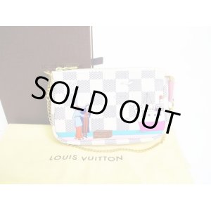 Photo: LOUIS VUITTON  Azur 2016 Limited Leather Accessories Pouch Pochette #7137