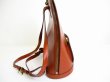 Photo3: LOUIS VUITTON Epi Leather Brown Backpack Bag Purse Gobelins #7142