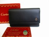 Photo: Cartier Pasha de Cartier Black Leather 6 Pics Key Cases #7166