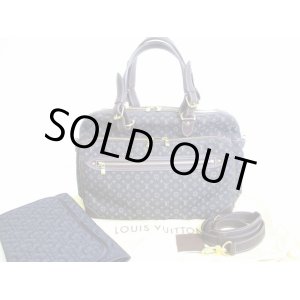 Photo: LOUIS VUITTON Mini Lin Brown Canvas Business Case Purse w/Strap #7189