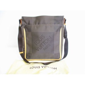 Photo: LOUIS VUITTON Damier Geant Gray Canvas Crossbody Bag Compagnon Purse #7212