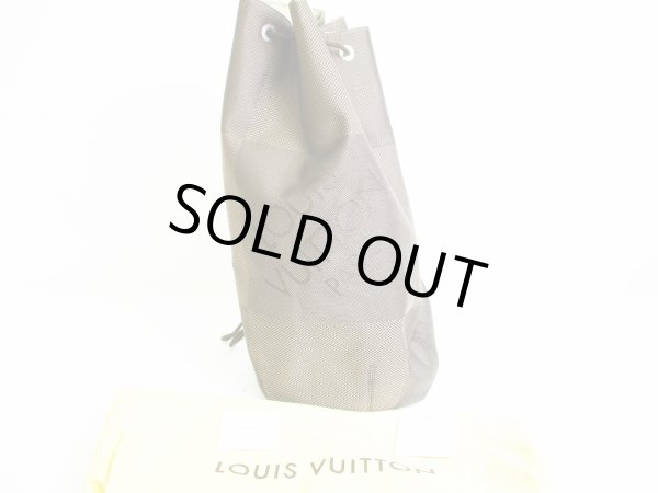 Photo1: LOUIS VUITTON Damier Geant Gray Canvas Shoulder Bag Matero PM #7265