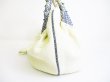 Photo4: FENDI Braided Handle White Leather Zucca Spy Bag Hand Bag Purse #7270
