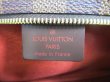 Photo10: LOUIS VUITTON Damier Brown Leather Accessories Pouch Pochette #7272