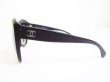 Photo7: CHANEL Gray Lens Brown Plastic Frame  Sunglasses Eye Wear #7283