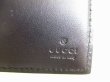 Photo10: GUCCI Guccissima Black Leather Bifold Bill Wallet Purse #7303