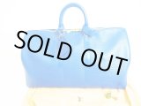 Photo: LOUIS VUITTON Epi Blue Leather Duffle & Gym Bag Hand Bag Keepall 45 #7308