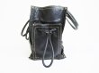 Photo3: LOEWE Black Leather Tote Bag Shoppers Bag Shoulder bag Purse #7344