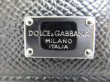 Photo12: DOLCE&GABBANA Black Leather Bifold Wallet Purse #7360