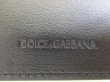 Photo11: DOLCE&GABBANA Black Leather Bifold Bill Wallet Purse #7404