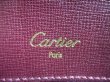 Photo10: Cartier Must De Cartier Bordeaux Leather Backpack Bag #7427