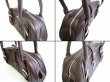 Photo6: LOEWE Brown Calf Leather Hand Bag Shopping Bag Purse #7506